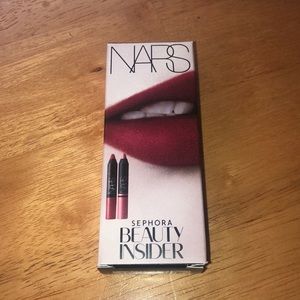 NARS matte lip pencils